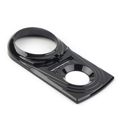 Black Dash Panel Insert Cover Trim for Harley Softail FLSTC & Street Glide (2000-2023)