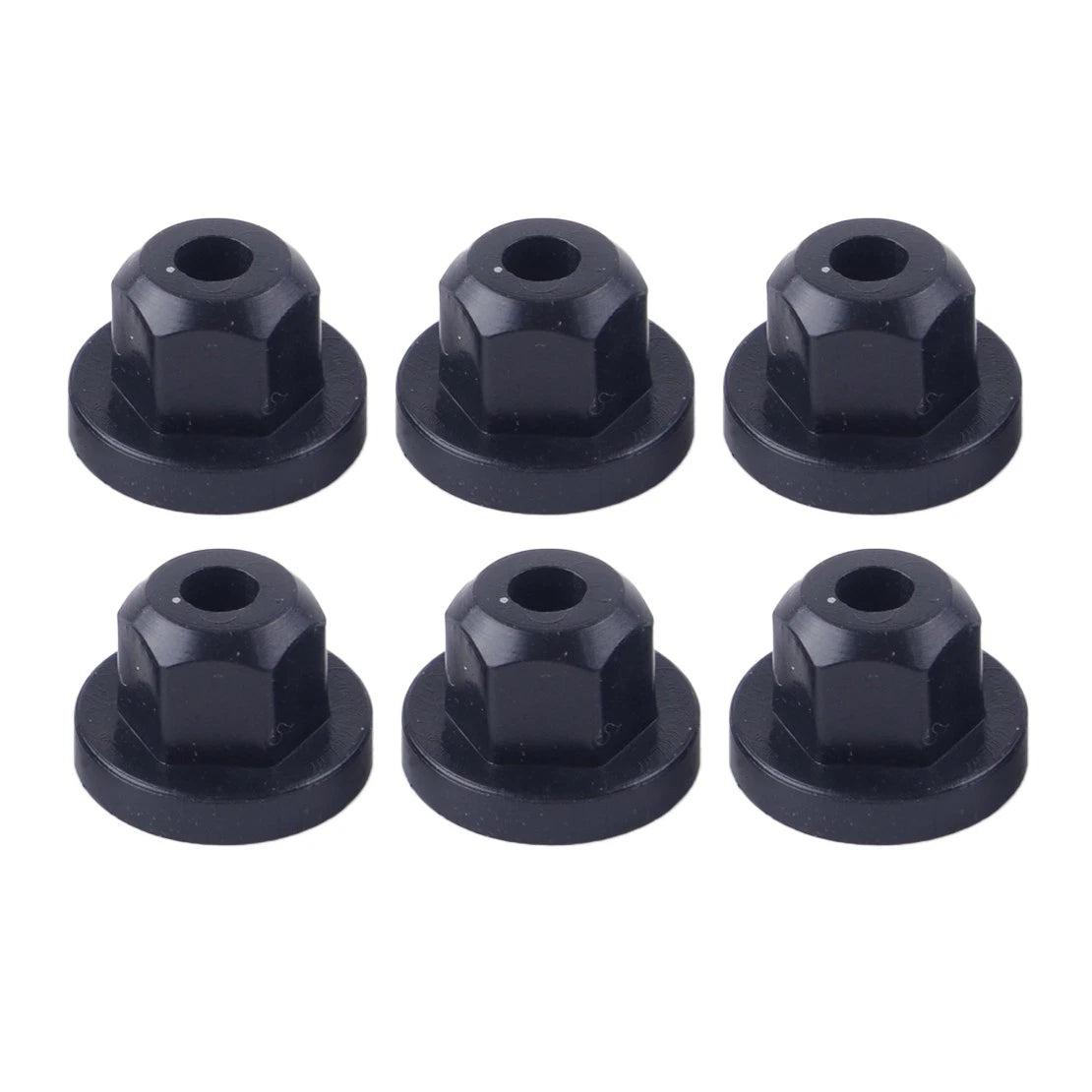 20 x Plastic Nut Flange Clips for BMW E30 E32 7 Series & Mercedes Benz