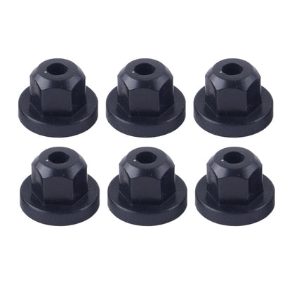 20 x Plastic Nut Flange Clips for BMW E30 E32 7 Series & Mercedes Benz