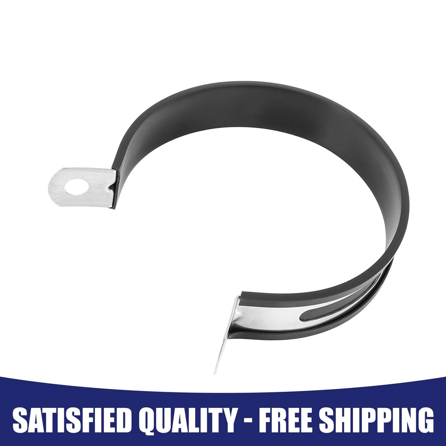 Exhaust Down Pipe Clamp Bracket Fastener 3.94" for Motorcycle