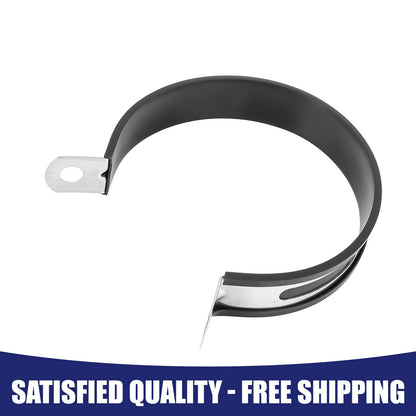 Exhaust Down Pipe Clamp Bracket Fastener 3.94" for Motorcycle