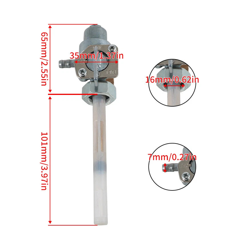 Gas Tank Fuel Switch Valve for Honda CB450 Nighthawk 1982-1986