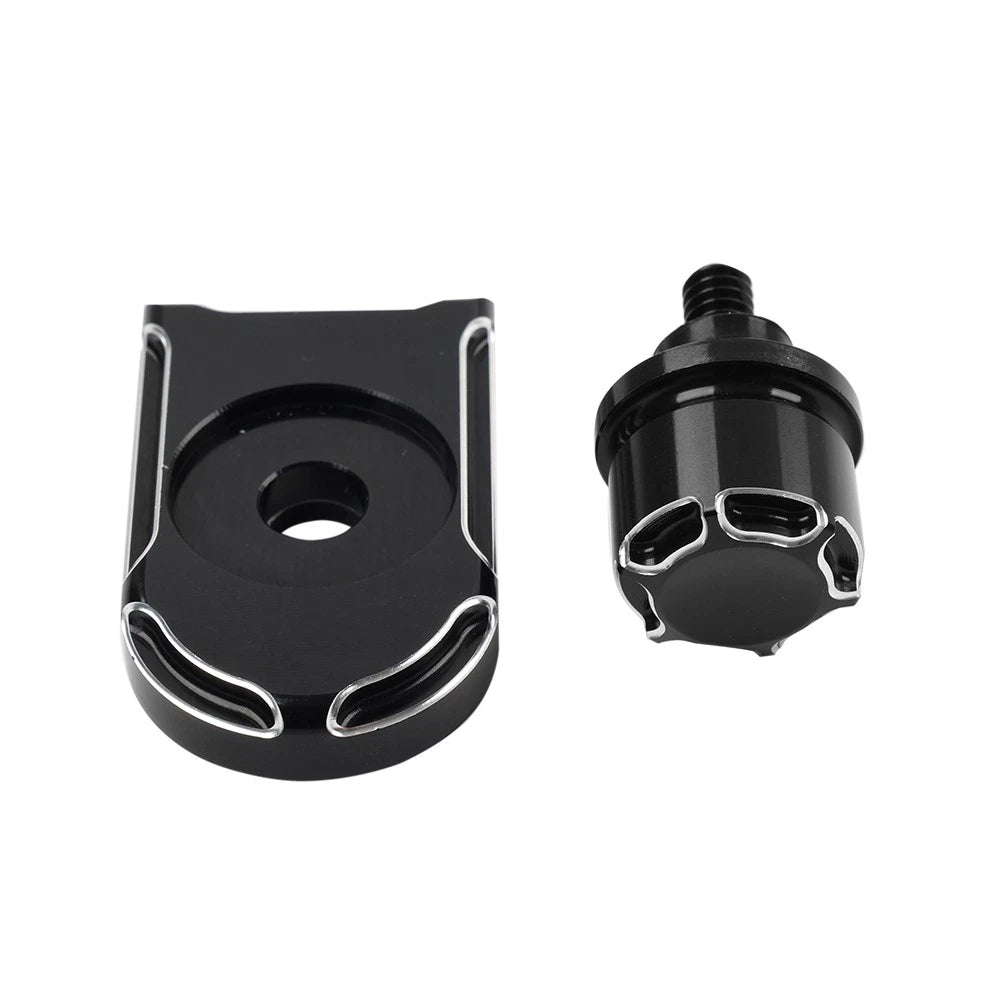 Rear Mudguard Seat Bolt Screw with Knob Cover for Harley Touring (1996-2024)