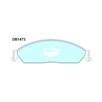 Ultimate Front Disc Brake Pads for Ford Territory SX SY SZ (2004-2016)