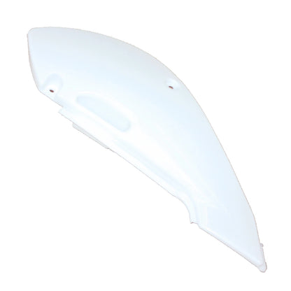 White Plastic Rear Left Side Guard Fender for KLX110 (2002-2023)