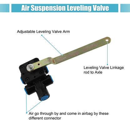 Air Height Leveling Control Valve for Kenworth, Ford, Volvo