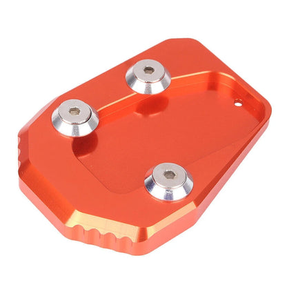 Orange Kickstand Side Foot Stand Extension Pad for Yamaha MT09 (2013-2016)