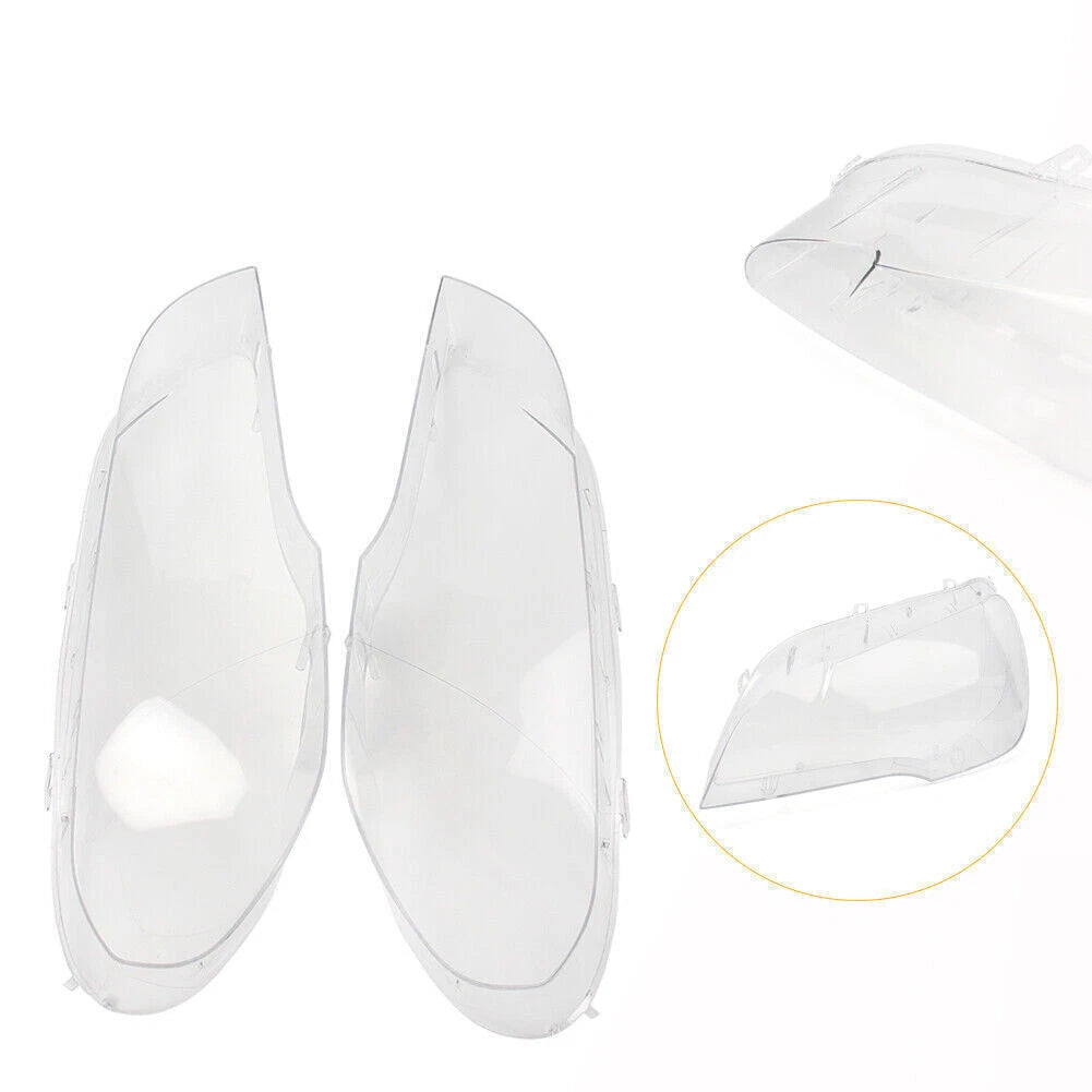 Clear Lens Cover for BMW X5 E70 Headlight Shell Case 2007-2013