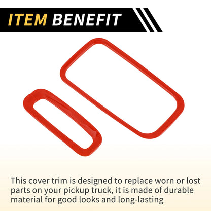 Center Console Gear Shift Ring Panel Cover Trim for Jeep Wrangler JK (2011-2017)
