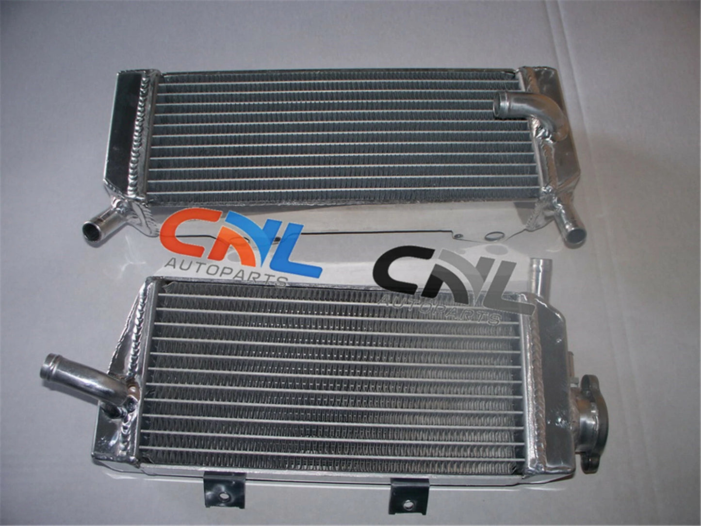 Aluminum Radiator & Blue Hoses for Honda CRF450X (2005-2016)