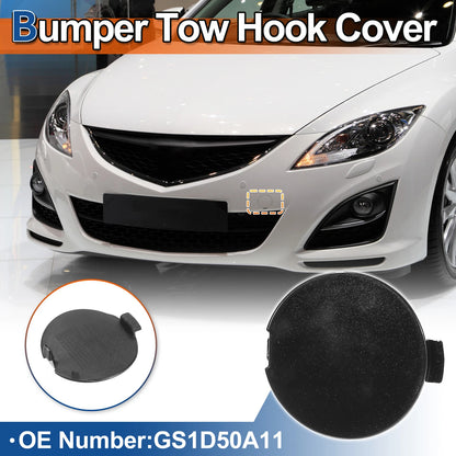 Front Right Tow Hook Cover for Mazda 6 (2008-2012) - Black