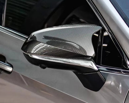 Carbon Fiber Ox Horn Rearview Mirror Side Lid Cover Trim for Lexus RX (2016-2022)
