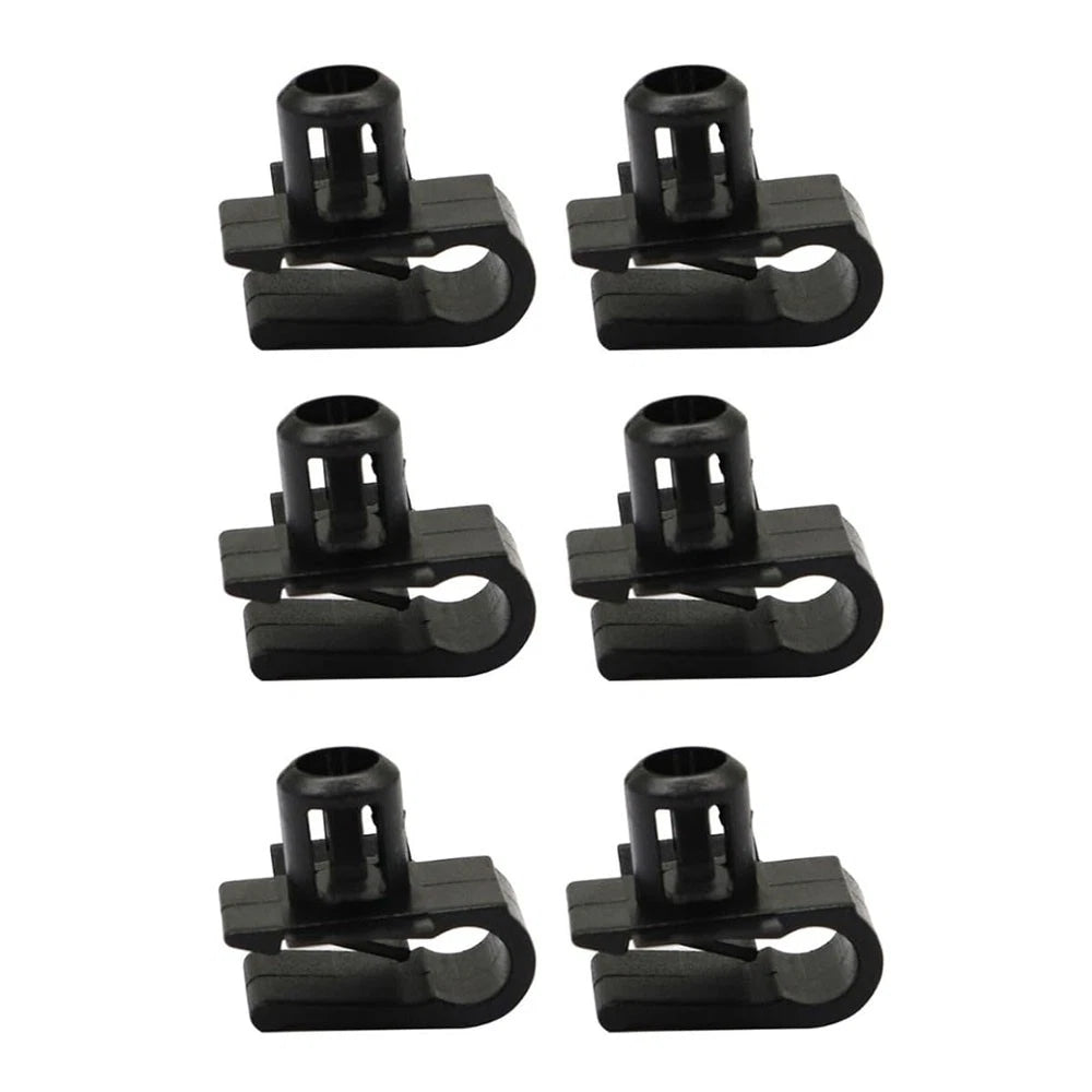 6 x Front Bumper Mesh Grille Fastener Clips for Mercedes-Benz C230 (2003-2007)