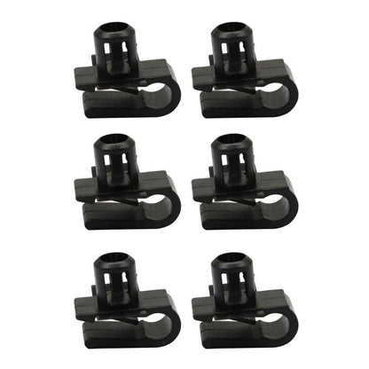 6 x Front Bumper Mesh Grille Fastener Clips for Mercedes-Benz C230 (2003-2007)