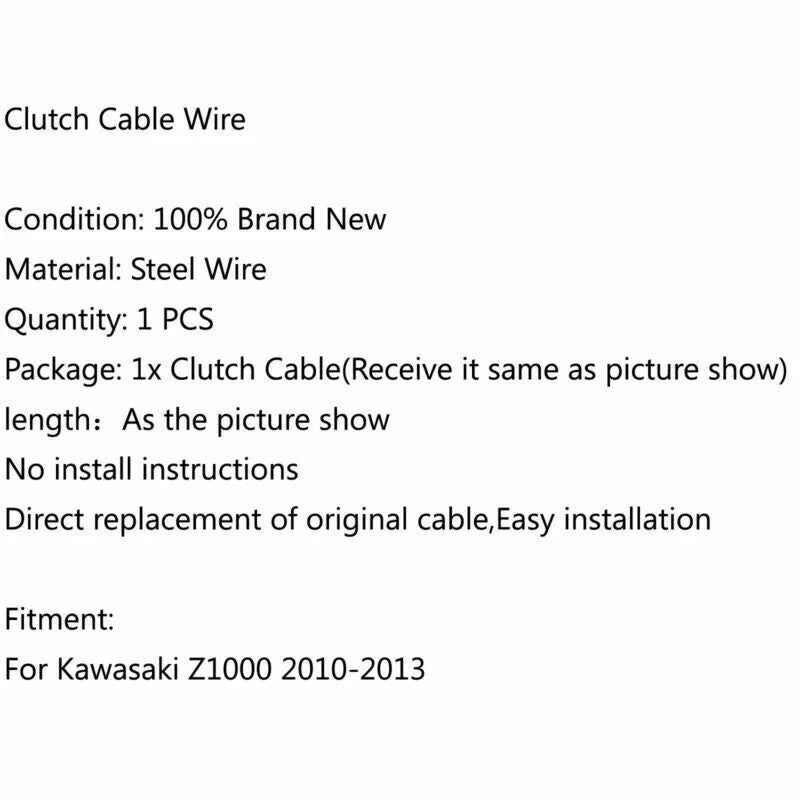 Clutch Cable for Kawasaki Z1000 (2010-2013)
