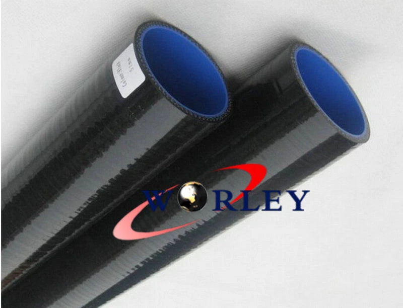 76mm 3" Silicone Straight Hose for Radiator Intercooler Turbo Pipe Black