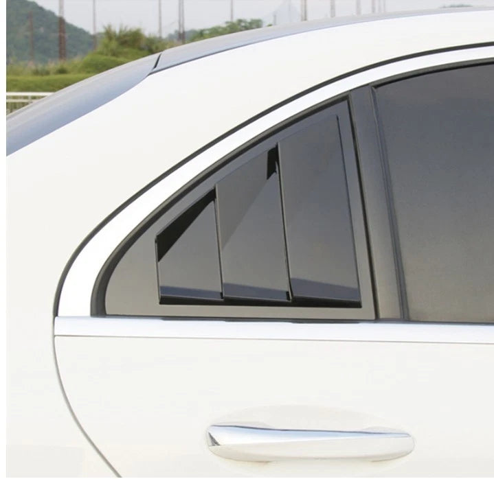 Rear Window Louvers Shutters Cover for Mercedes A Class W176 (2013–2018)