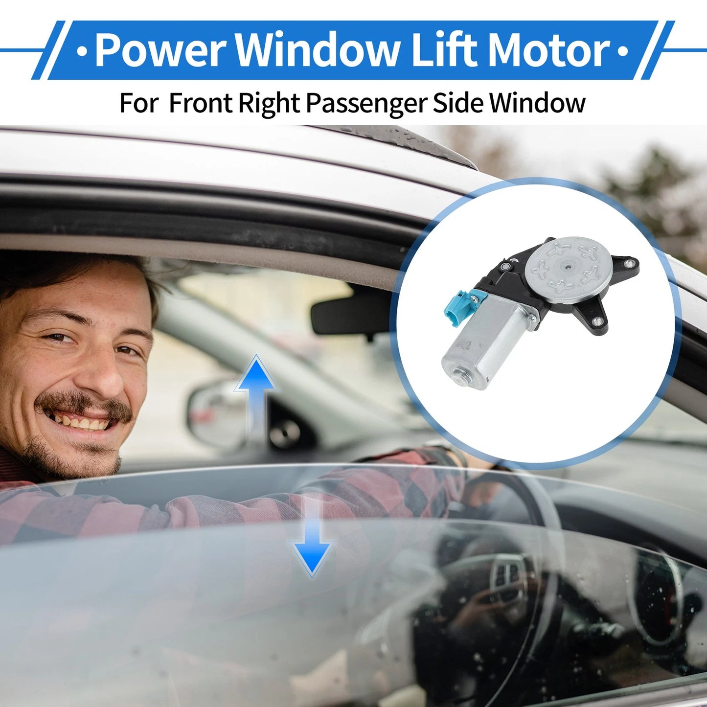 Power Window Regulator Lift Motor for Chevrolet Optra (2004-2007)