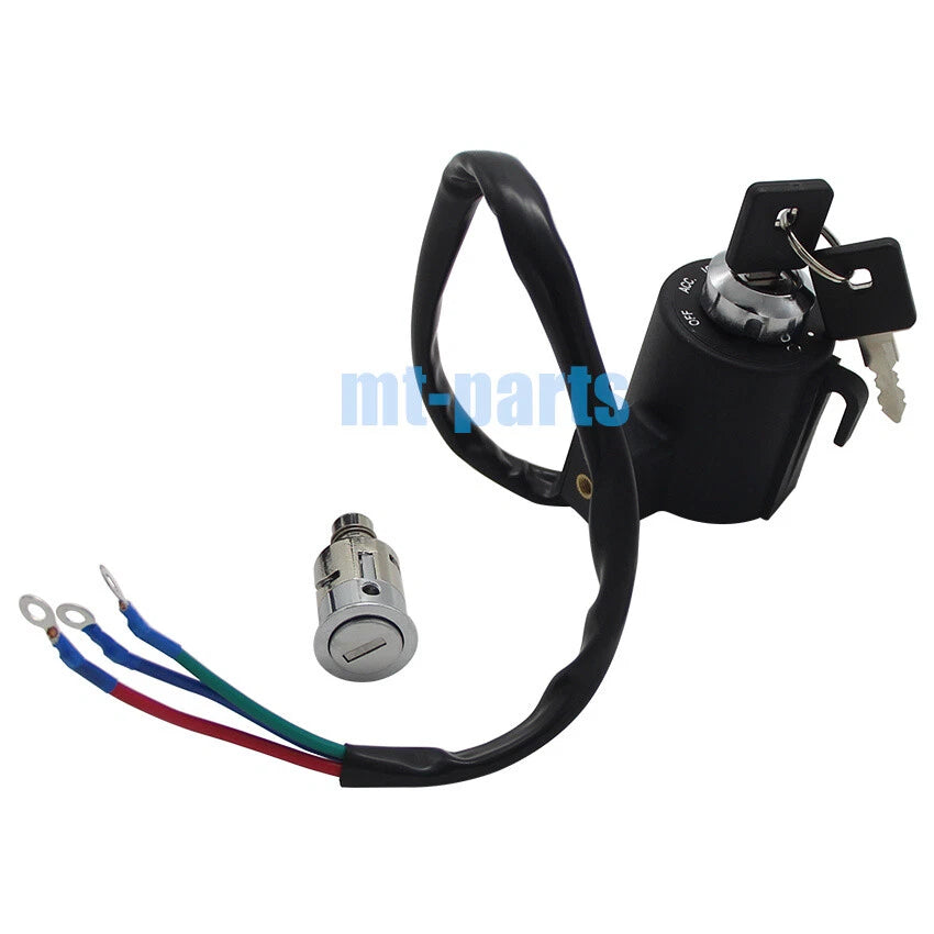 Ignition Key Switch Tail Box Lock Set for Harley XL883 Sportster 1999-2005
