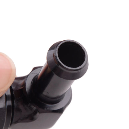 6AN AN6 Female to 3/8" 9.5mm Swivel Fitting Hose 90 Degree Elbow Adapter
