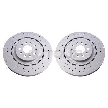 2x Front Brake Disc for Maserati Ghibli Quattroporte Brake Rotors