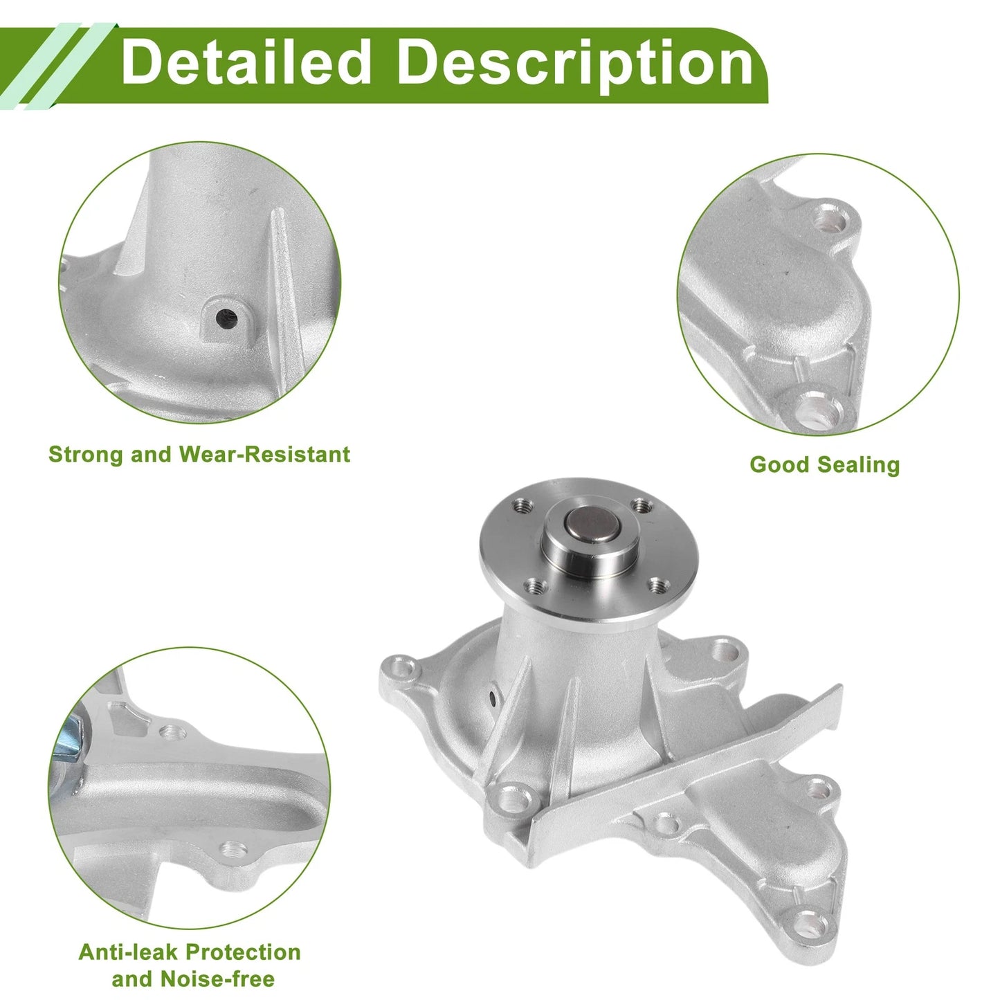 Engine Water Pump for Toyota Avensis (1997–2000)