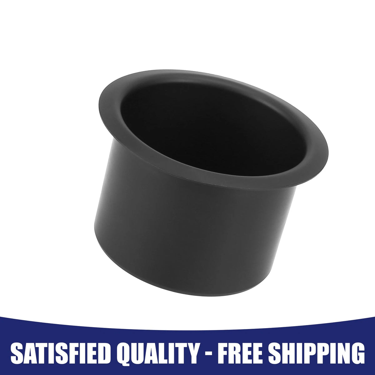 Stainless Steel Bottle Cup Drink Holder Insert Black for Marine Boats