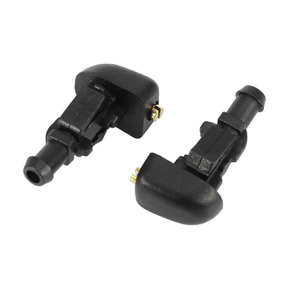 4pcs Windshield Wiper Nozzles for Nissan Titan Infiniti QX56 Black