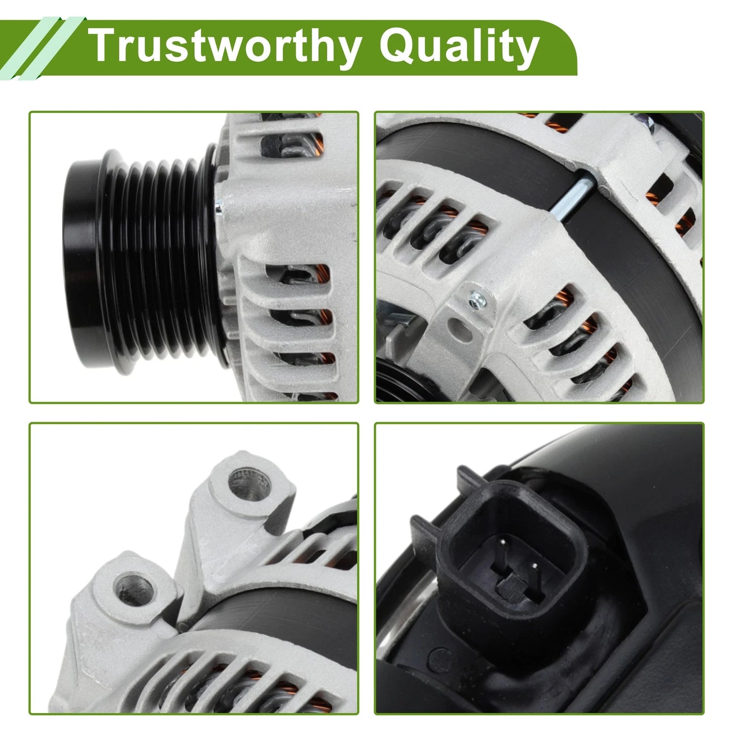 Automotive Alternator 160A 12V for Chrysler 200 (2011 - 2014)