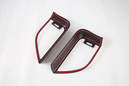 Front Side Air Vent Cover Trim for Subaru Outback 2 x ABS Carbon Fiber (2021-2022)