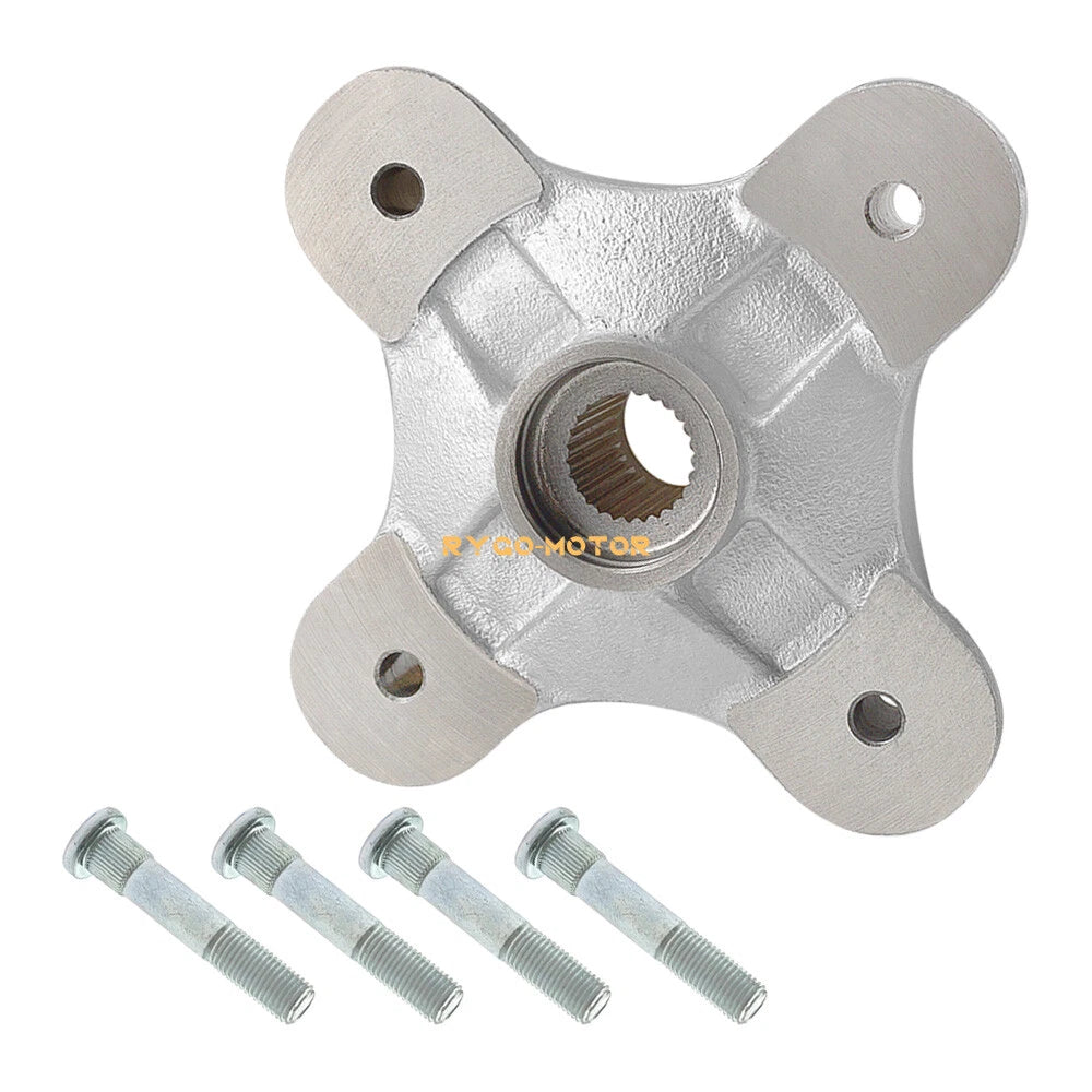 2 x Rear Wheel Hub & Studs for Polaris Sportsman 550 850 1000 Scrambler 850 1000 ATV (2010–2014)