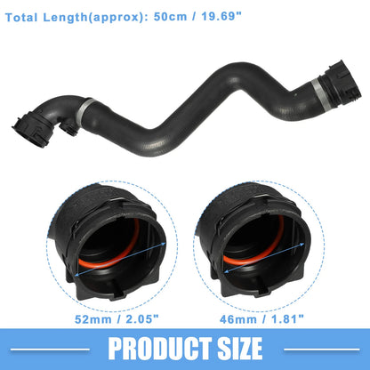 Radiator Coolant Hose for BMW 316Ci 2000-2005 Rubber
