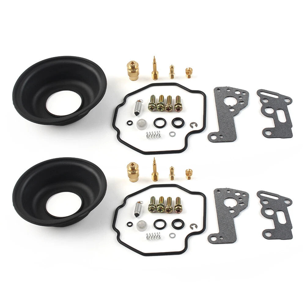 Carburetor Repair Rebuild Kit for Yamaha XV500 XV535 Virago (1987-1999)