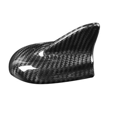 Carbon Fiber Shark Roof Antena Cover Bezel Fit for Dodge Challenger 2015-2019