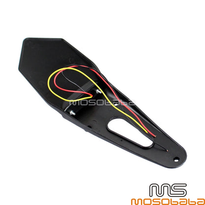 Rear Fender Mudguard w/ LED Tail Lights for Honda CR100/125/250