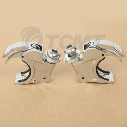 41mm Windshield Clamps for Harley Wide Glide, Softail (1993-2013)