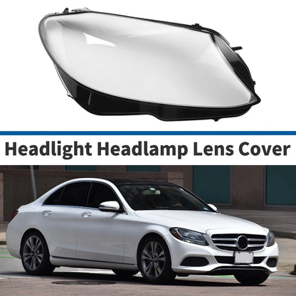 Car Front Right Headlight Lens Cover for Mercedes-Benz C-Class (2018-2020)