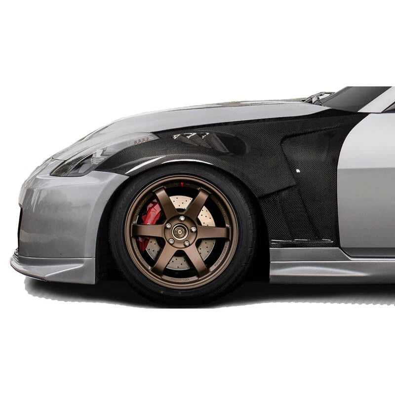 Carbon Fiber Side Fender Panel for Nissan 350Z Z33 2003-2008