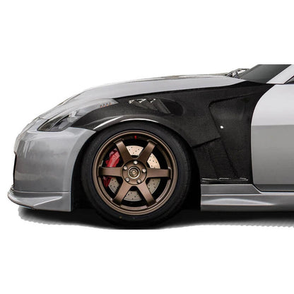 Carbon Fiber Side Fender Panel for Nissan 350Z Z33 2003-2008