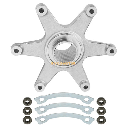Rear Axle Sprocket Mount Hub Collar Holder for Yamaha YFM660R