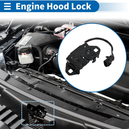 Hood Latch Assembly for Chevrolet Cruze (2016-2018)