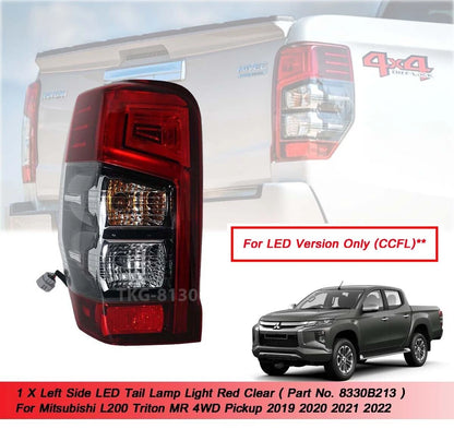 LH LED Tail Light for Mitsubishi L200 Triton 4WD (2019-2022)