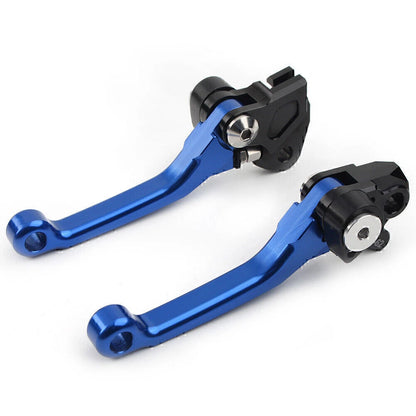 Blue CNC Aluminum Brake Clutch Levers for RMZ450 (2005-2022)