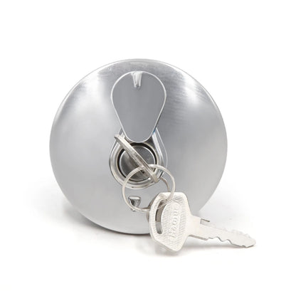 76mm Diameter Metal Motorcycle Fuel Tank Gas Cap Cover 2 x Keys for GN125