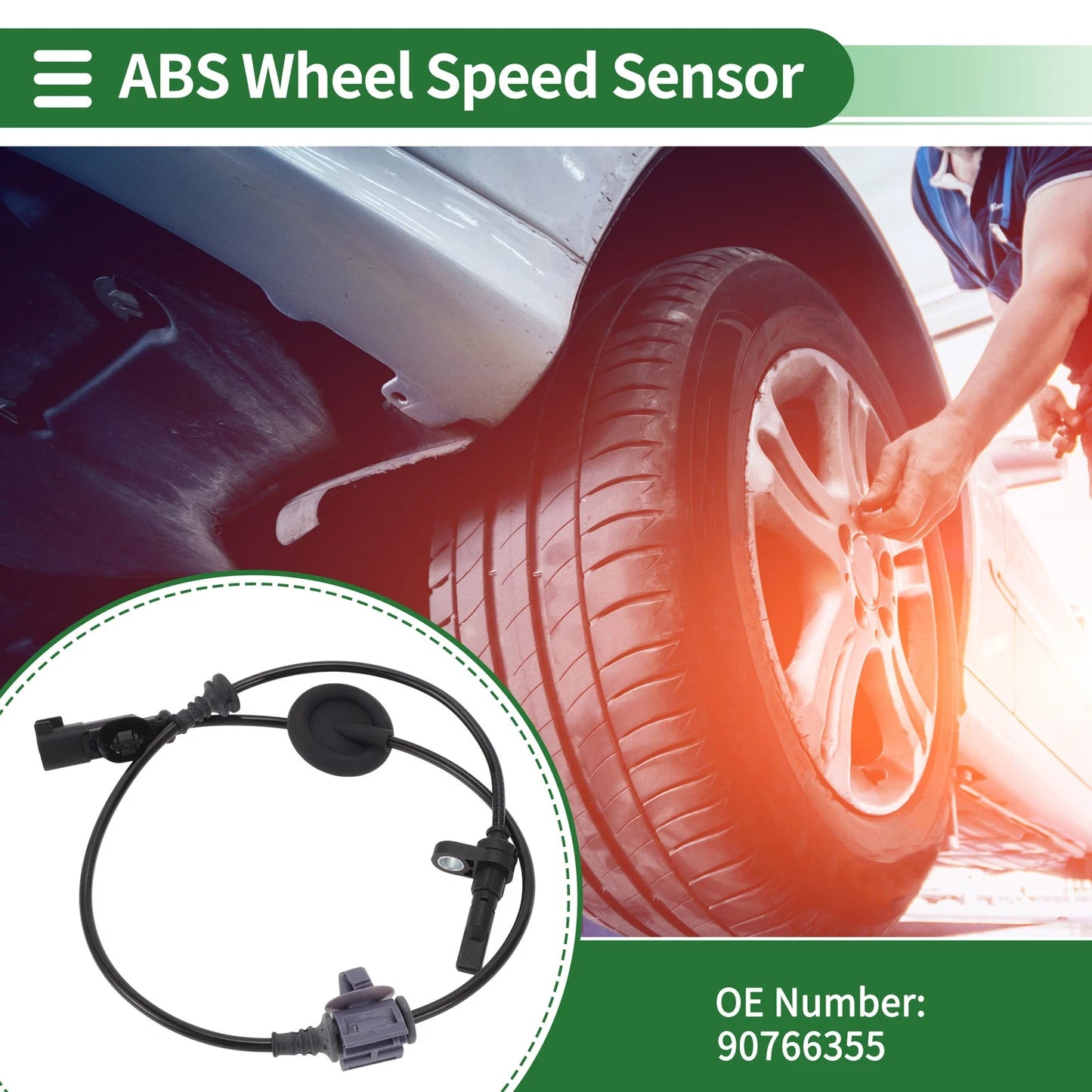 ABS Wheel Speed Sensor / Front Left / Wheel Speed Sensor for Buick Excelle XT