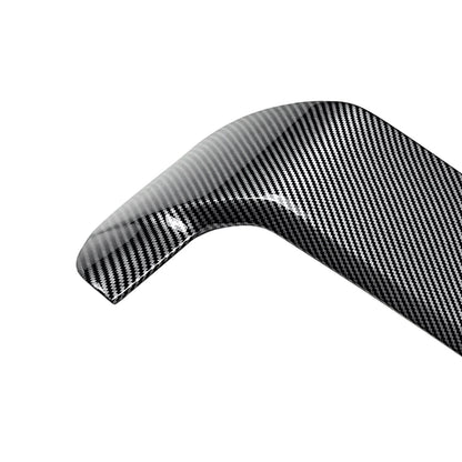 Carbon Look Rear Boot Spoiler Lip for VW Polo MK6 (2019-2025)
