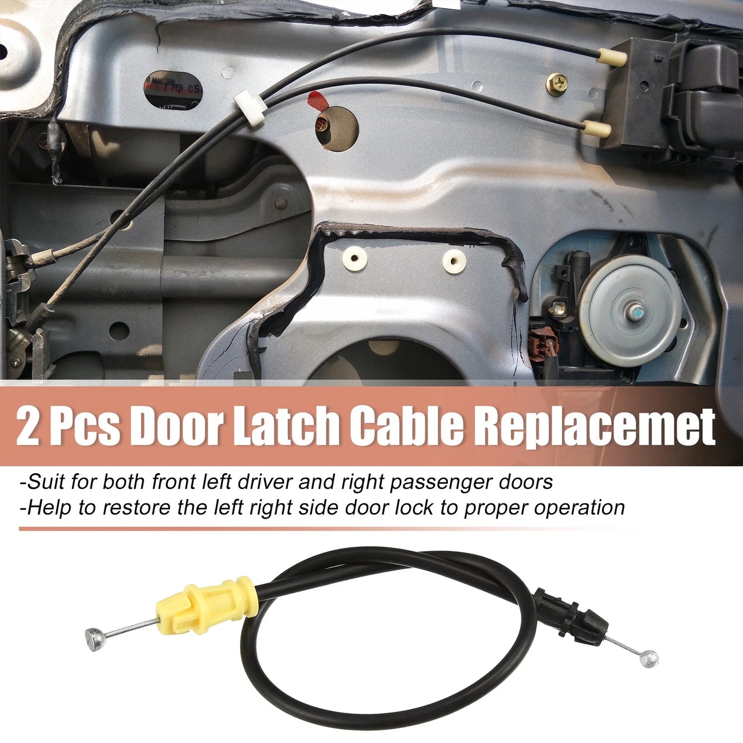 Door Latch Release Cable for Chevrolet Silverado 1500 / GMC Sierra