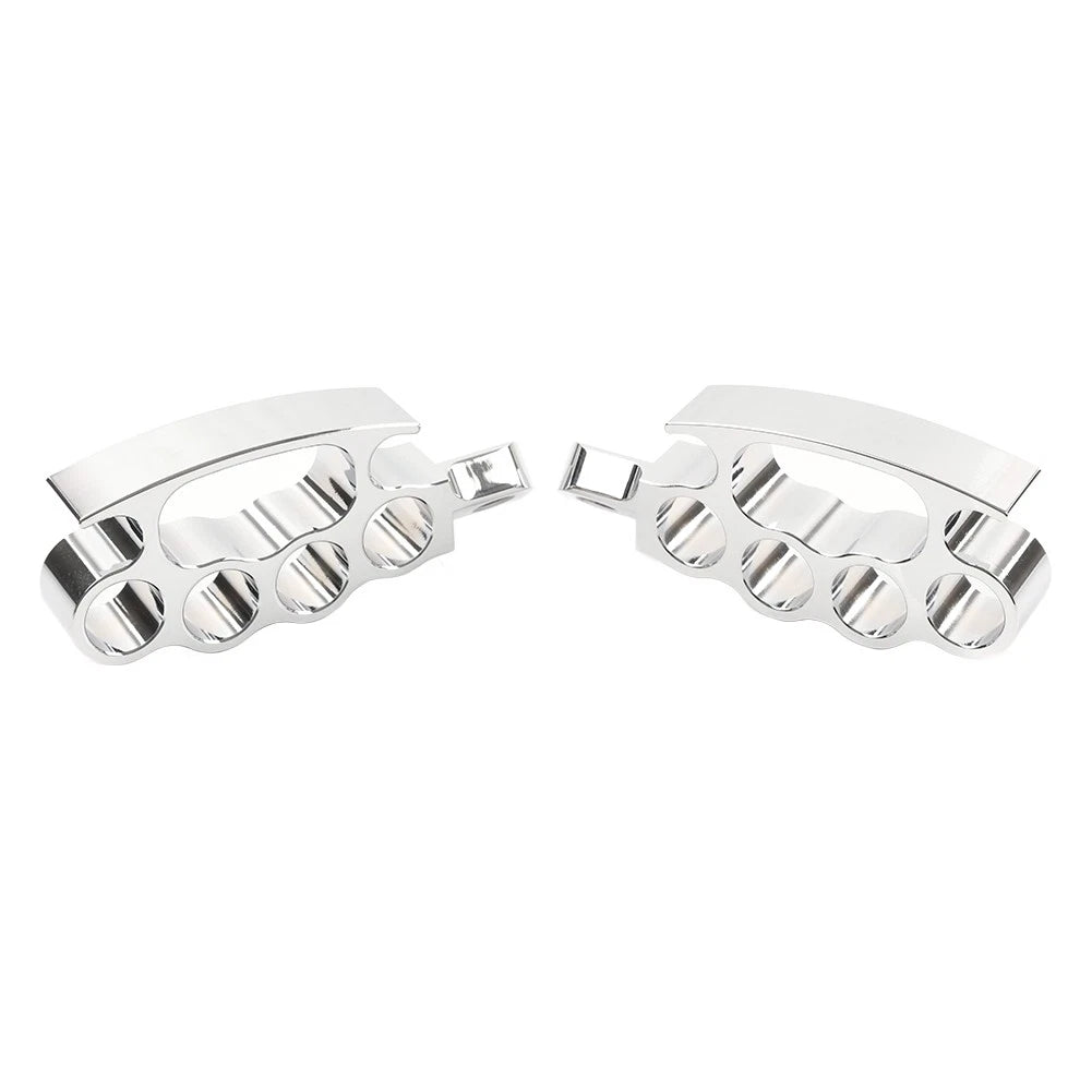 Knuckle Control Foot Pegs for Harley V-Rod Sportster XL 883 Dyna Softail (2001-2023)