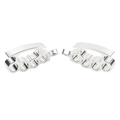 Knuckle Control Foot Pegs for Harley V-Rod Sportster XL 883 Dyna Softail (2001-2023)
