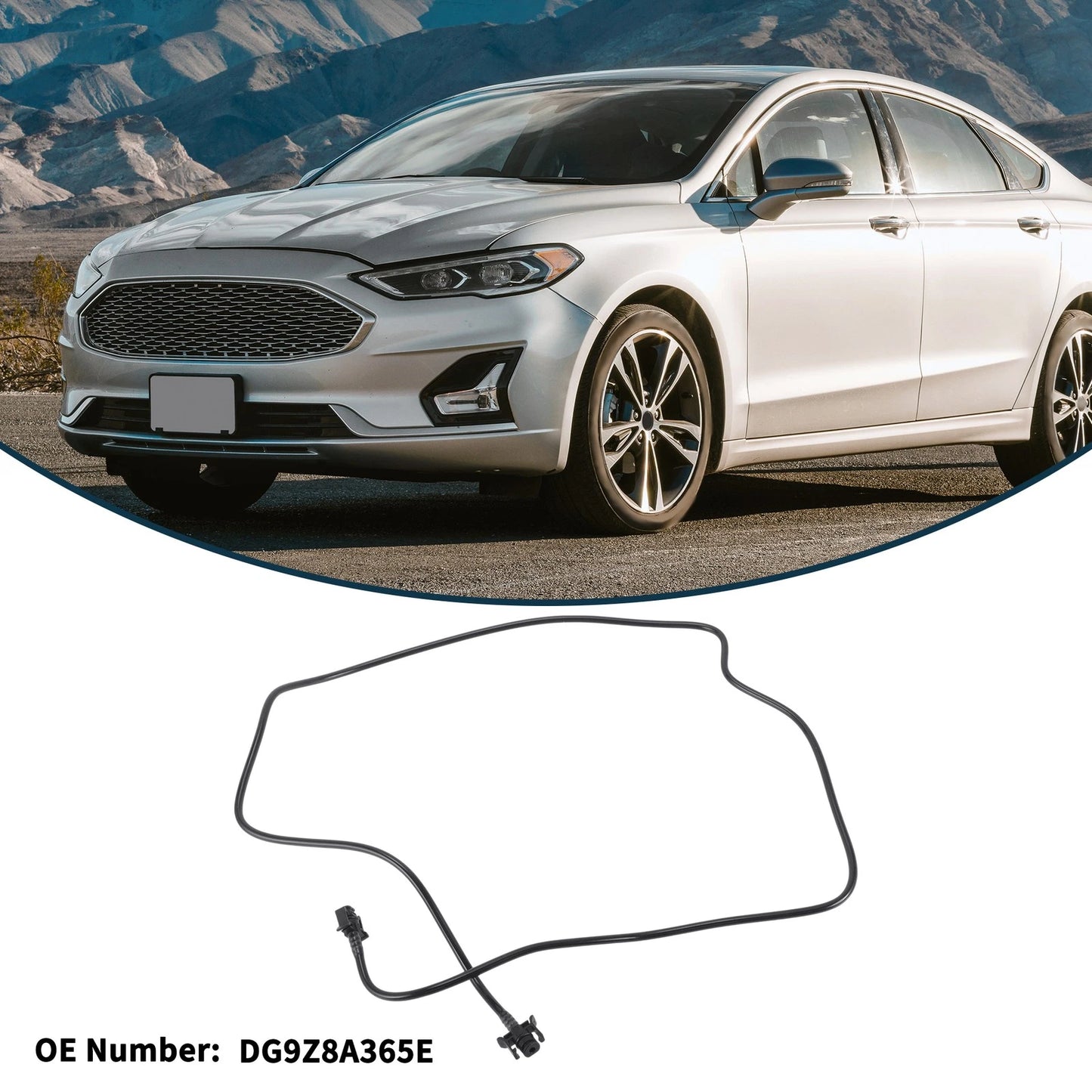Radiator Hose for Ford Fusion Mondeo 2.0T (2013-2016)